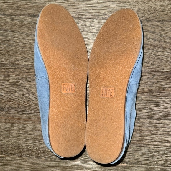 Frye Helena Suede A Line Moccasin Flat Loafer - Picture 8 of 9
